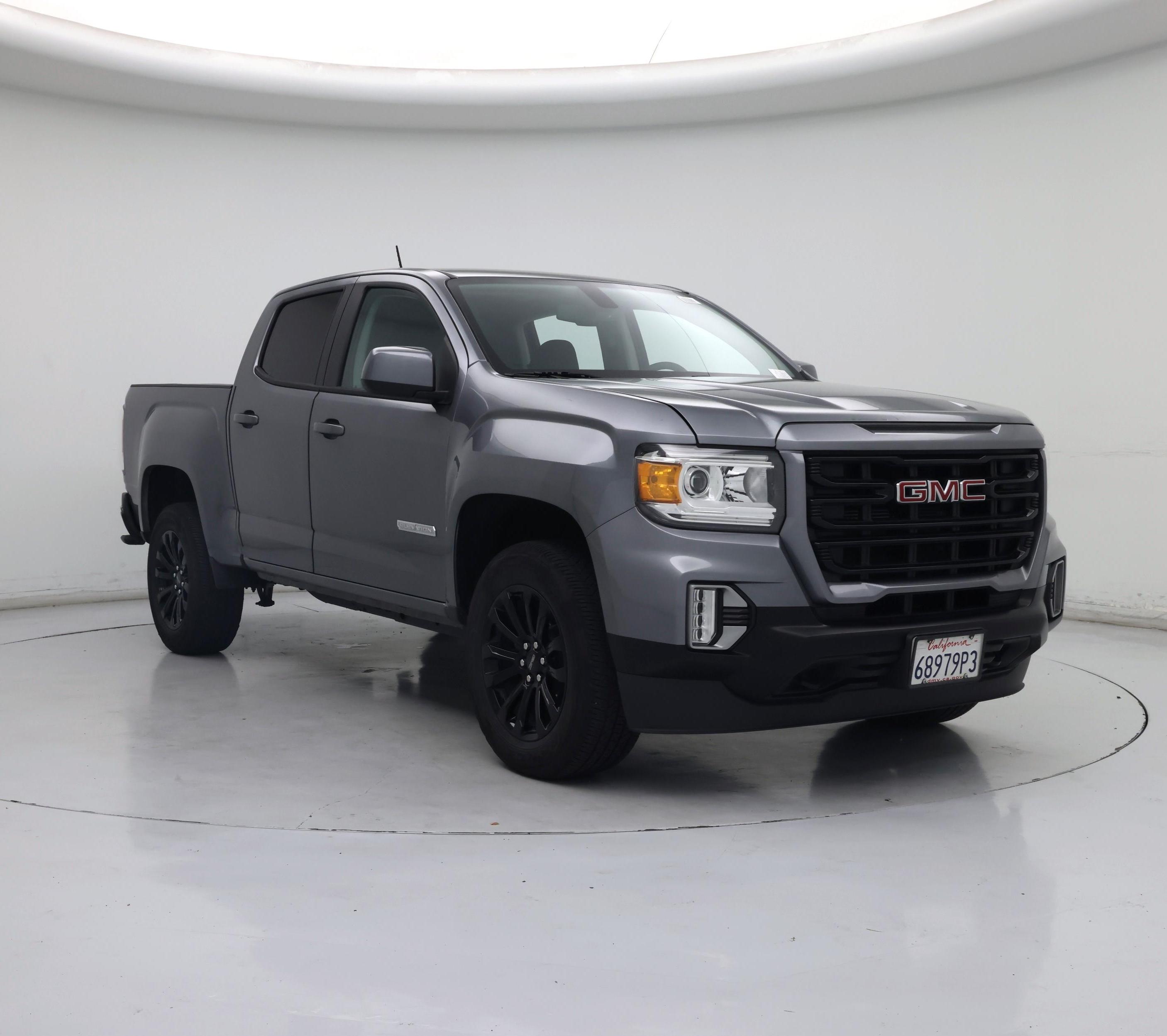 Gray 2022 GMC Canyon Elevation Crew Cab RWD Pickup Truck 4X2 Automatic