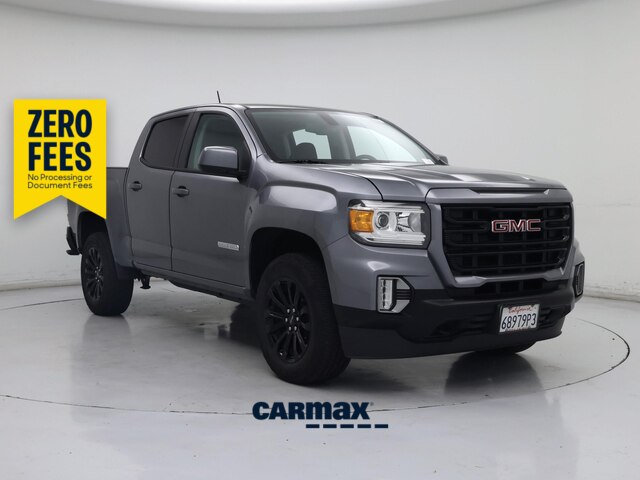 Gray 2022 GMC Canyon Elevation Crew Cab RWD Pickup Truck 4X2 Automatic