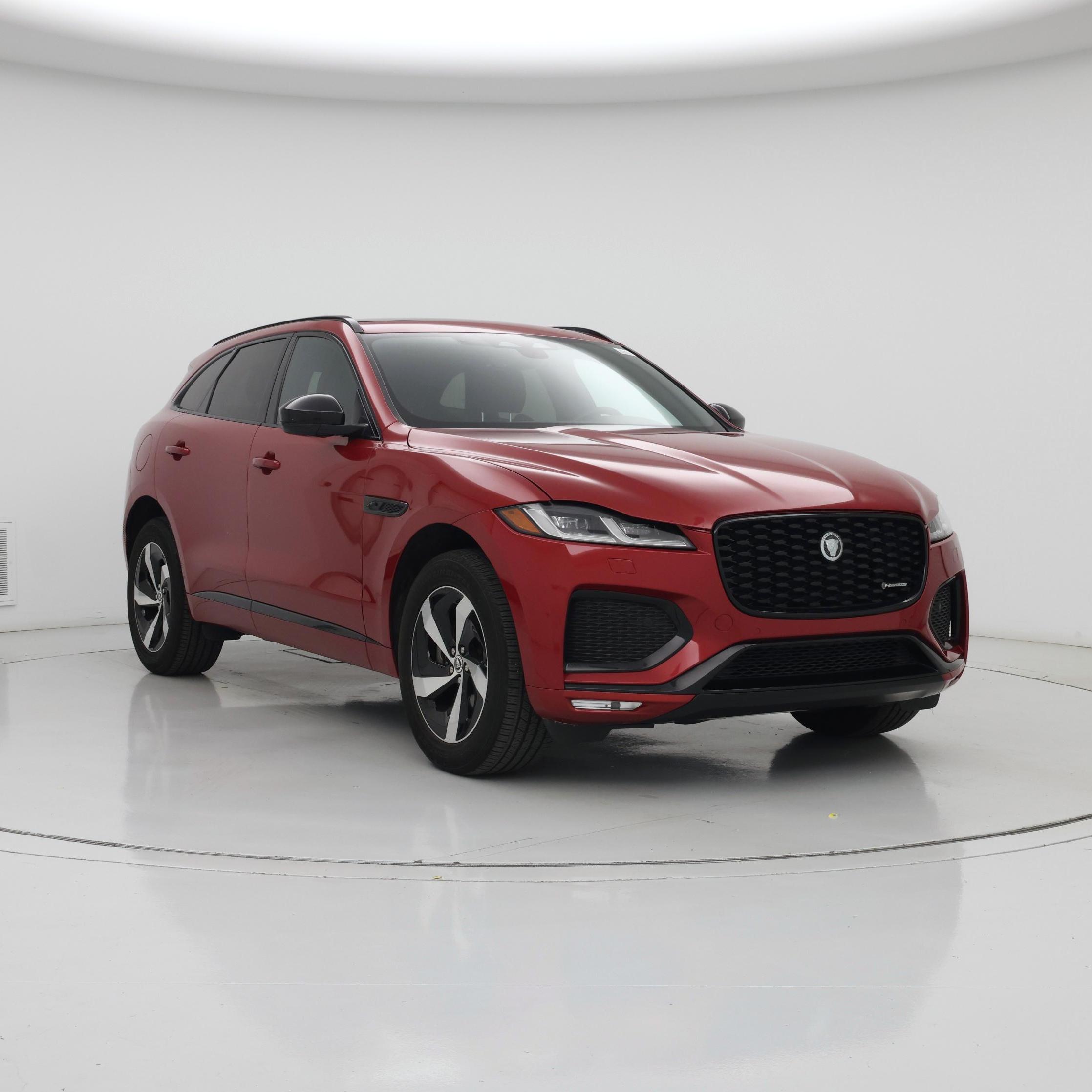 Red 2024 Jaguar F-PACE SUV / Crossover All-Wheel Drive Automatic