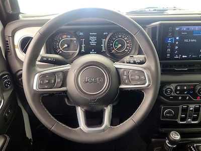 Steering Wheel & Instrument Cluster (On)