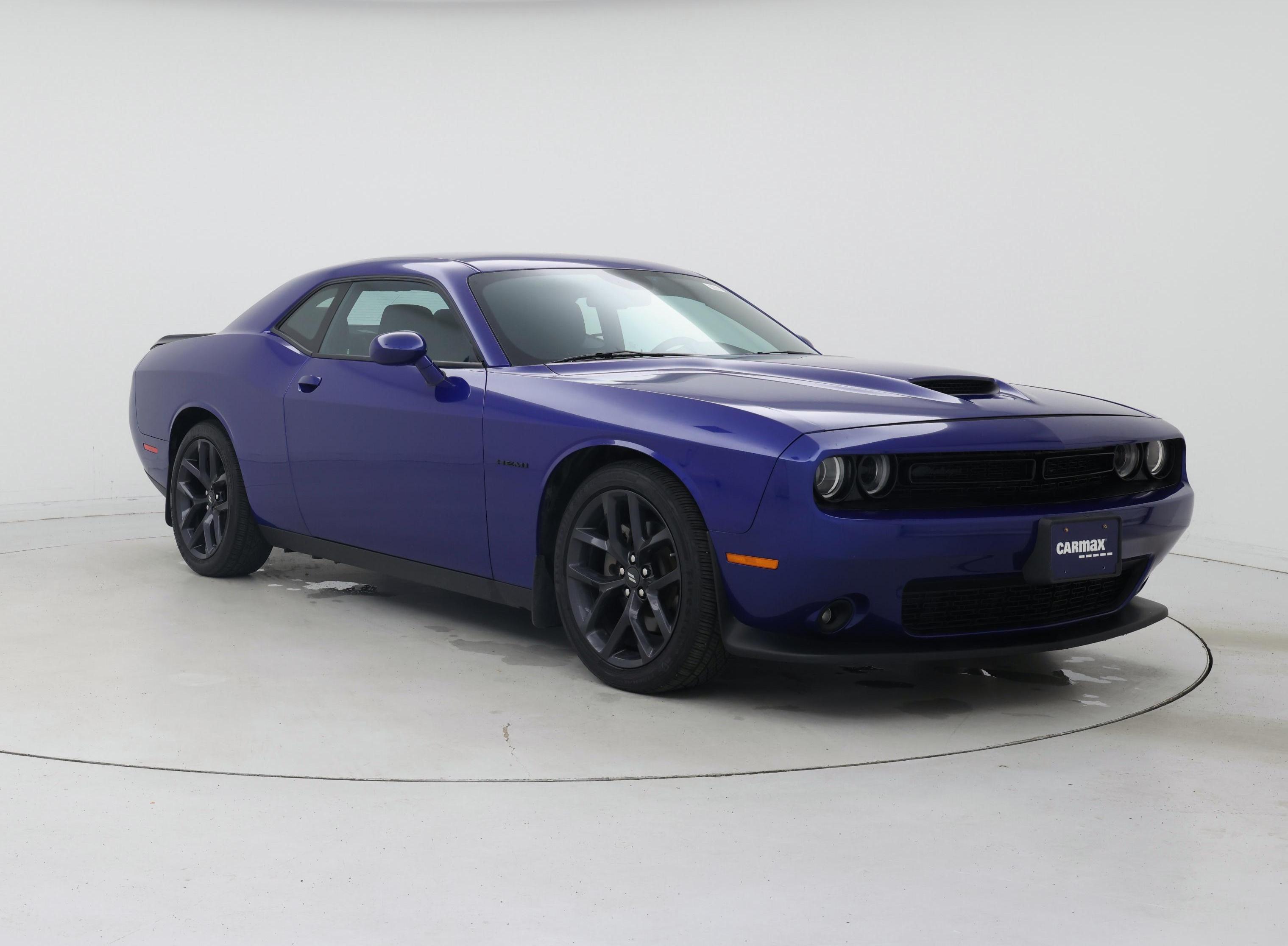 Blue 2022 Dodge Challenger Coupe Rear-Wheel Drive Automatic