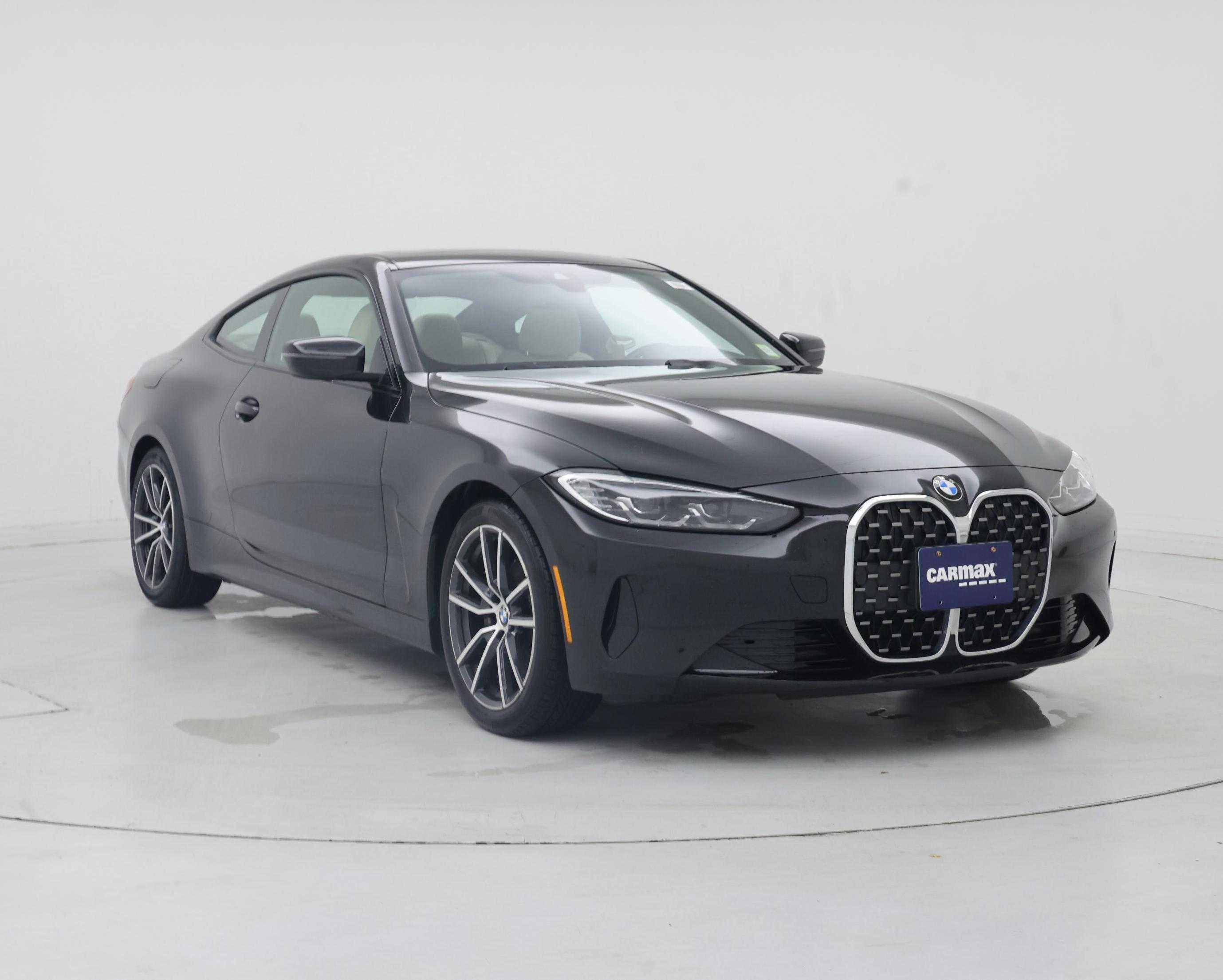 Black 2021 BMW 4 Series Coupe All-Wheel Drive Automatic