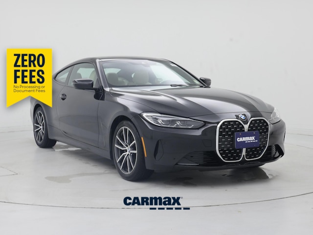 Black 2021 BMW 4 Series Coupe All-Wheel Drive Automatic
