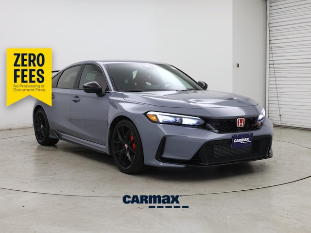 Blue 2024 Honda Civic Type R FWD Hatchback Front-Wheel Drive Manual