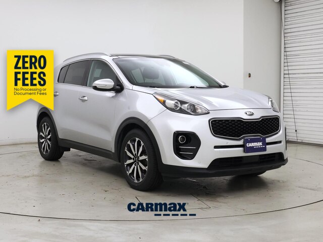 Silver 2017 Kia Sportage SUV / Crossover Front-Wheel Drive Automatic