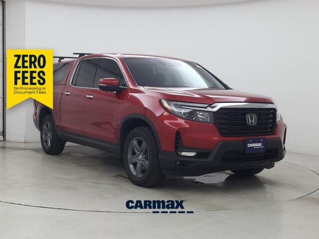 Red 2023 Honda Ridgeline RTL-E AWD Pickup Truck All-Wheel Drive Automatic