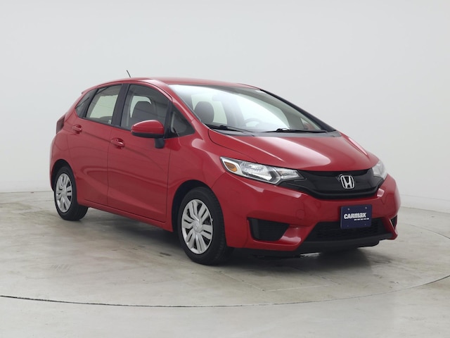 Red 2016 Honda Fit LX Hatchback Front-Wheel Drive Automatic