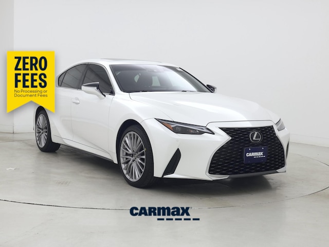White 2023 Lexus IS Sedan All-Wheel Drive Automatic