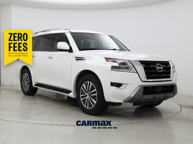 White 2023 Nissan Armada SUV / Crossover Four-Wheel Drive Automatic