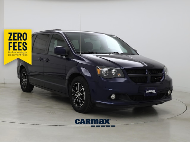 Blue 2017 Dodge Grand Caravan Minivan Front-Wheel Drive Automatic