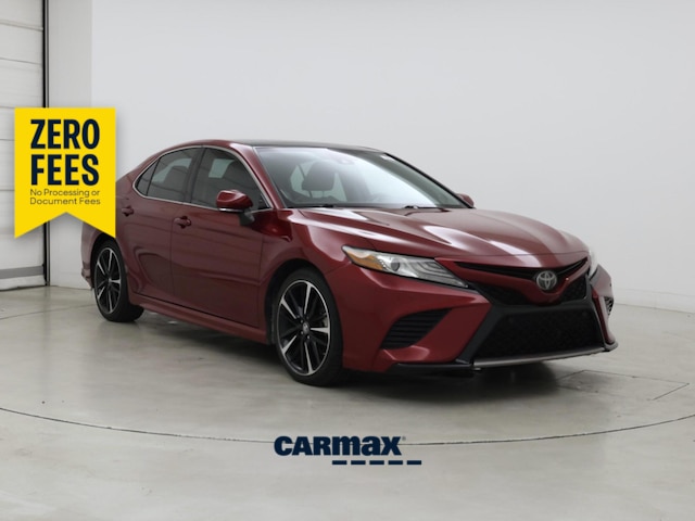 Red (Burgundy) 2018 Toyota Camry Sedan Front-Wheel Drive Automatic