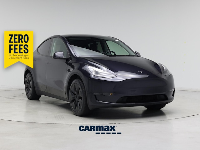 Black 2025 Tesla Model Y Long Range RWD SUV / Crossover Rear-Wheel Drive Automatic