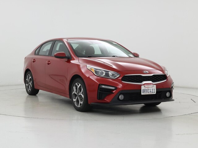 Red 2020 Kia Forte LXS FWD Sedan Front-Wheel Drive Automatic