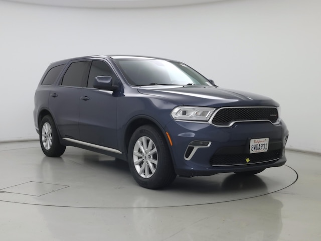 Blue 2021 Dodge Durango SXT RWD SUV / Crossover Rear-Wheel Drive Automatic
