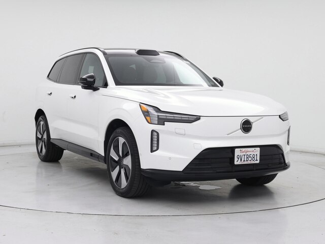 White 2025 Volvo EX90 Twin Plus 7-Passenger eAWD SUV / Crossover All-Wheel Drive Automatic