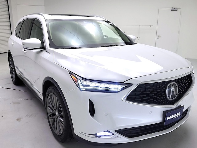 White 2022 Acura MDX SH-AWD with Advance Package SUV / Crossover All-Wheel Drive Automatic