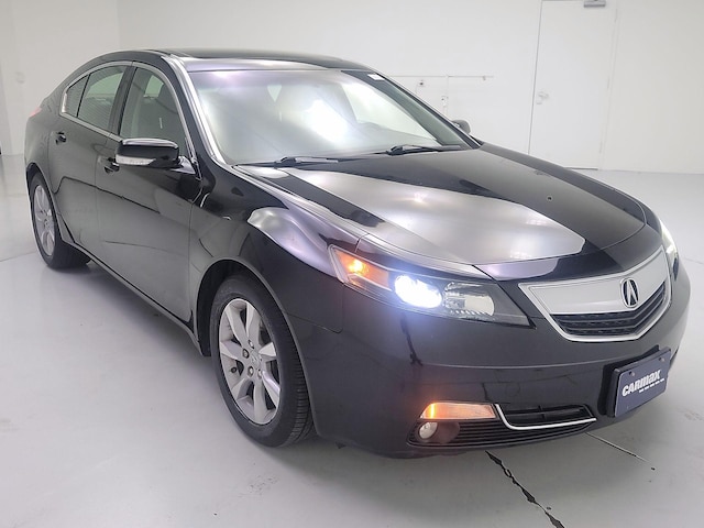 Black 2014 Acura TL FWD with Technology Package Sedan Front-Wheel Drive Automatic