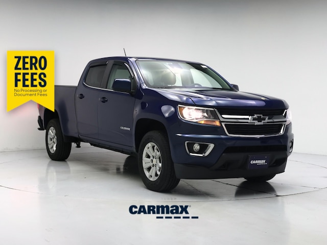 Blue 2019 Chevrolet Colorado LT Crew Cab 4WD Pickup Truck Four-Wheel Drive Automatic