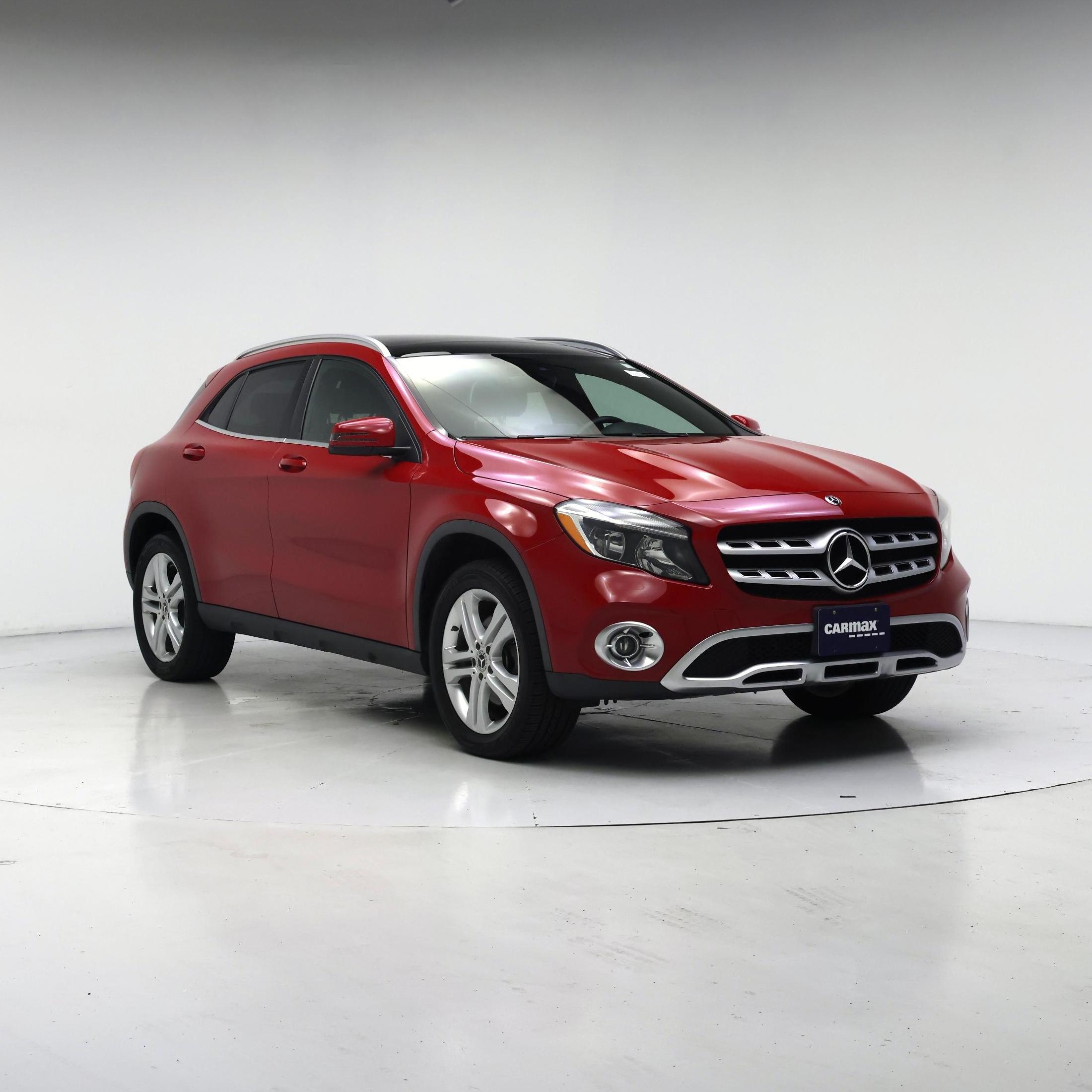 Red 2018 Mercedes-Benz GLA SUV / Crossover All-Wheel Drive Automatic