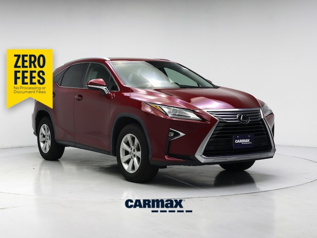 Red (Burgundy) 2017 Lexus RX 350 AWD SUV / Crossover All-Wheel Drive Automatic