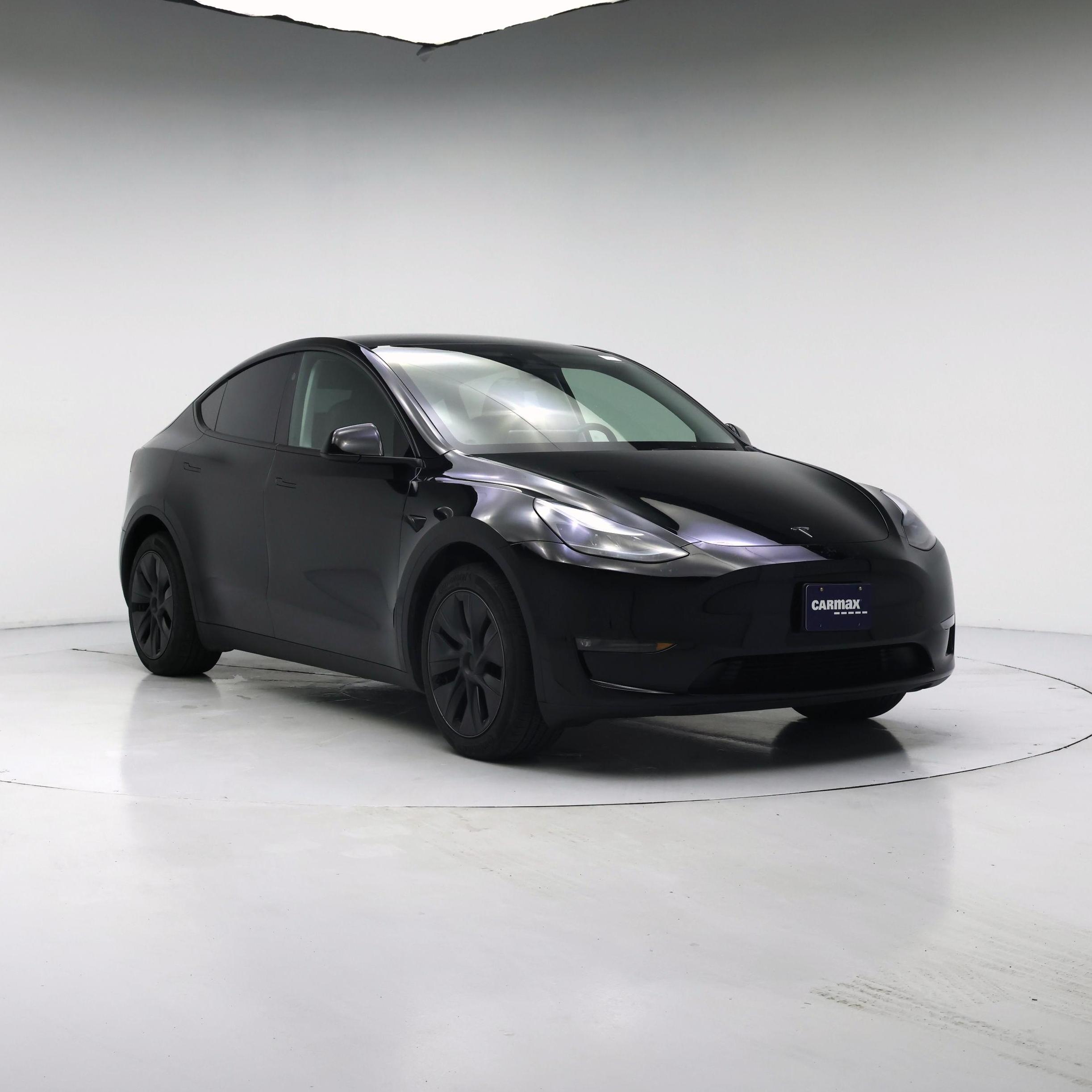 Black 2025 Tesla Model Y SUV / Crossover All-Wheel Drive Automatic