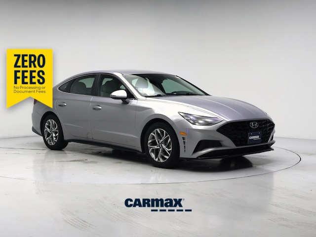 Silver 2023 Hyundai Sonata SEL FWD Sedan Front-Wheel Drive Automatic