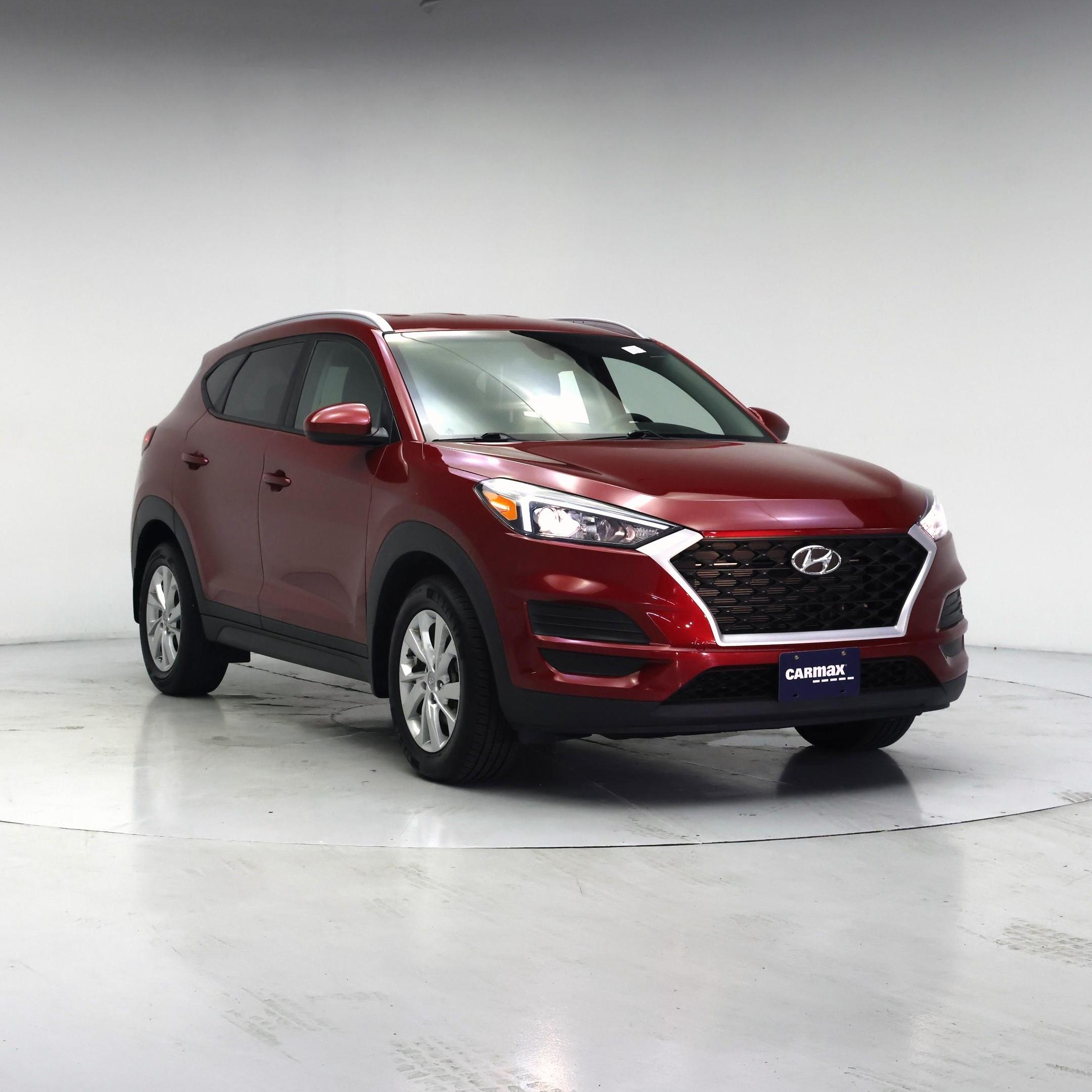 Red 2021 Hyundai Tucson SUV / Crossover Front-Wheel Drive Automatic