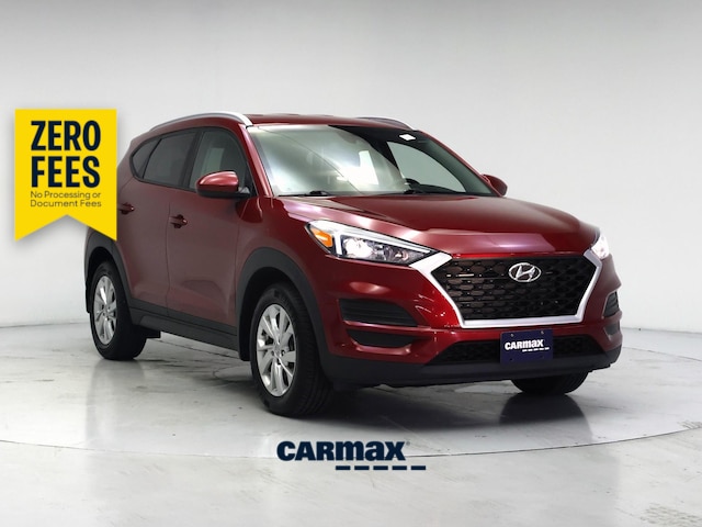 Red 2021 Hyundai Tucson SUV / Crossover Front-Wheel Drive Automatic