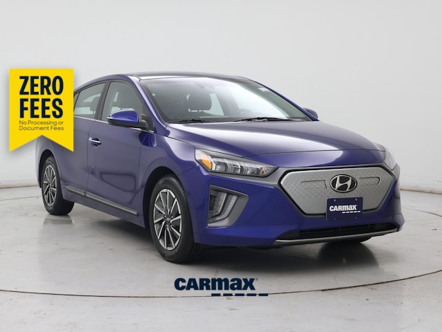 Blue 2021 Hyundai Ioniq Electric Hatchback Front-Wheel Drive Automatic