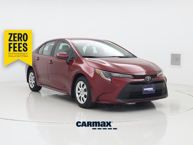 Red 2025 Toyota Corolla Sedan Front-Wheel Drive Automatic
