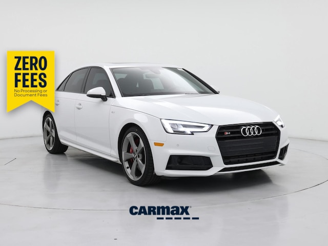 White 2018 Audi S4 3.0T quattro Prestige Sedan AWD Sedan All-Wheel Drive Automatic