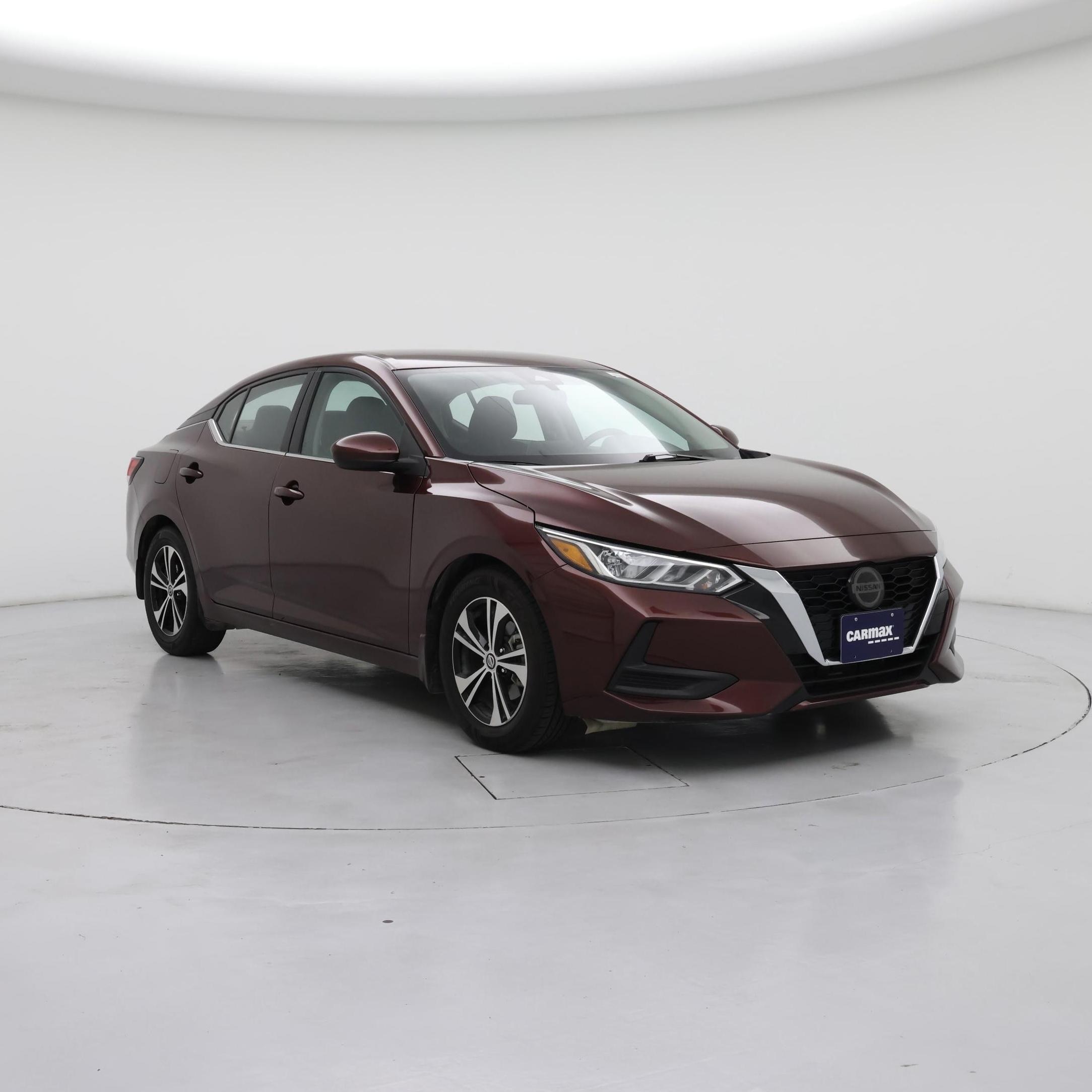 Red 2023 Nissan Sentra SV FWD Sedan Front-Wheel Drive Automatic