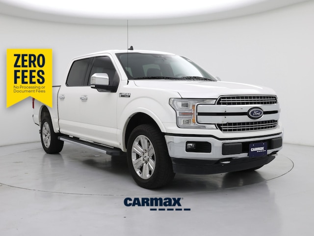 White 2020 Ford F-150 Pickup Truck Four-Wheel Drive Automatic
