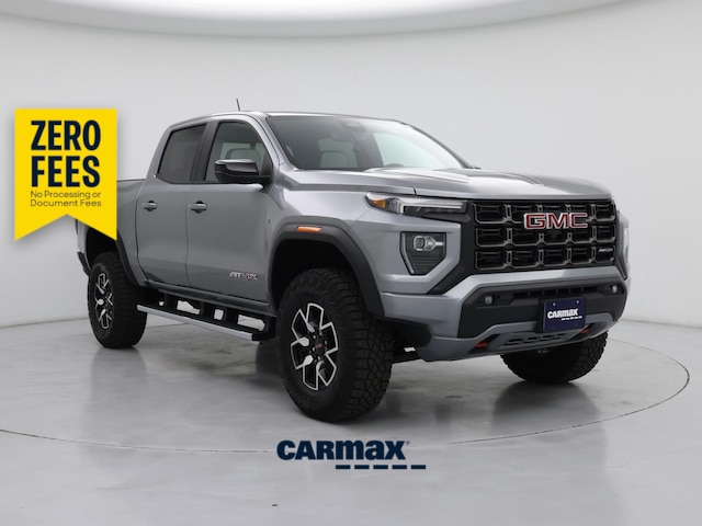 Silver 2026 GMC Canyon Pickup Truck Four-Wheel Drive Automatic