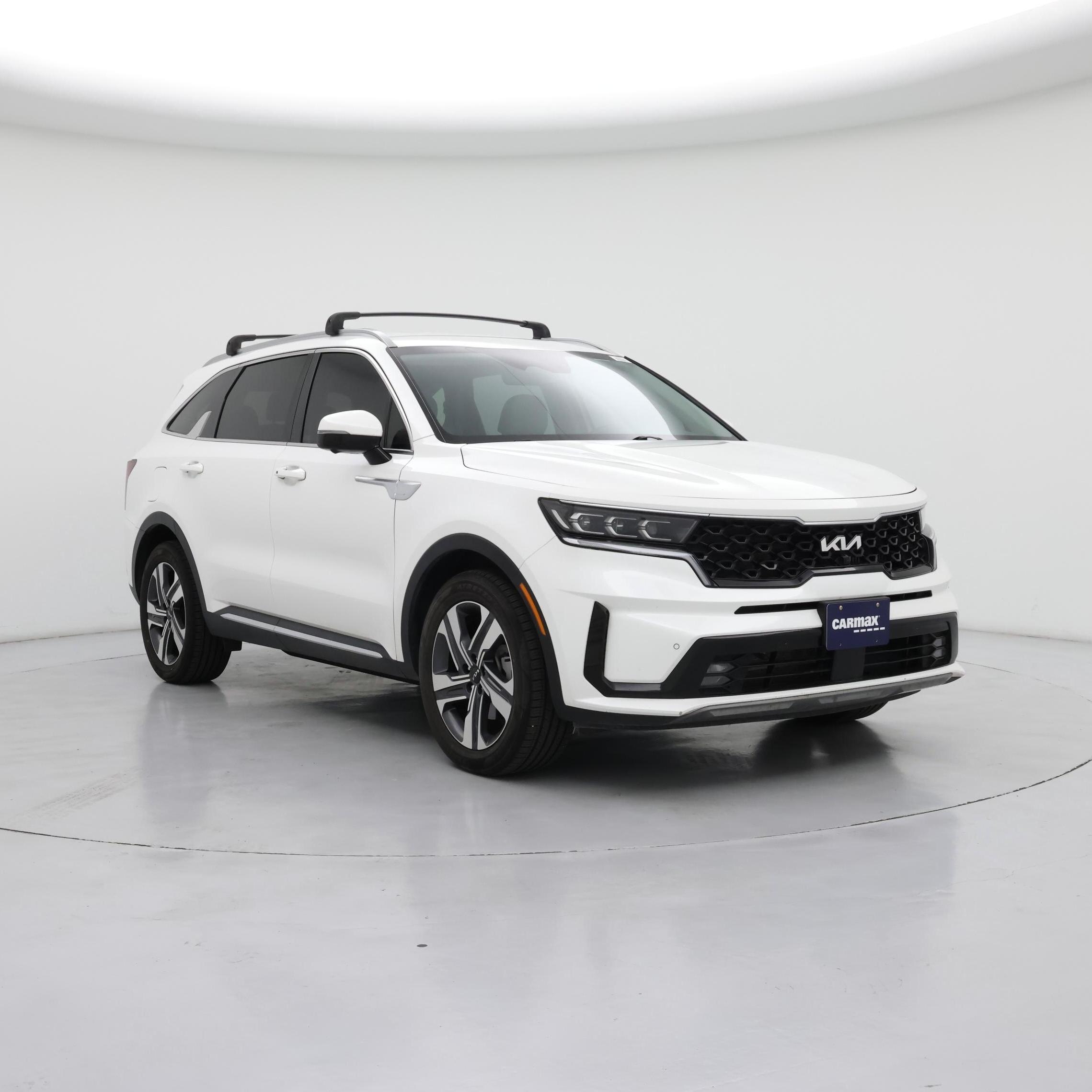 White 2022 Kia Sorento Plug-In Hybrid  SUV / Crossover All-Wheel Drive Automatic