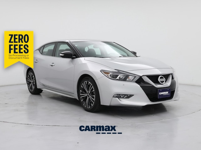 Silver 2017 Nissan Maxima Sedan Front-Wheel Drive Automatic