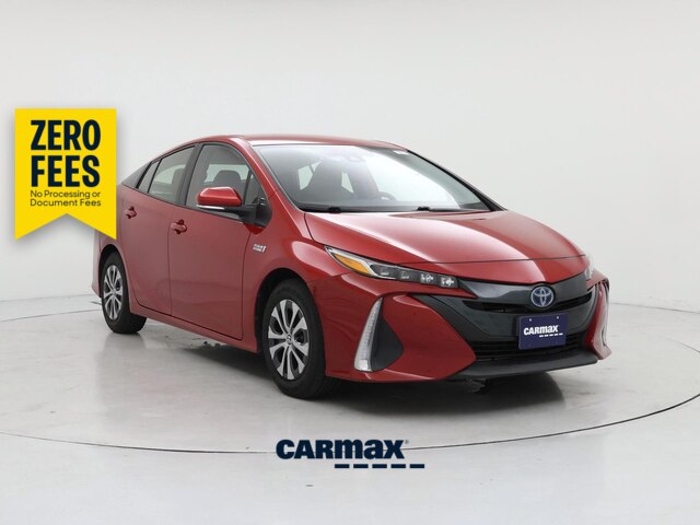 Red 2021 Toyota Prius Prime Hatchback Front-Wheel Drive Automatic