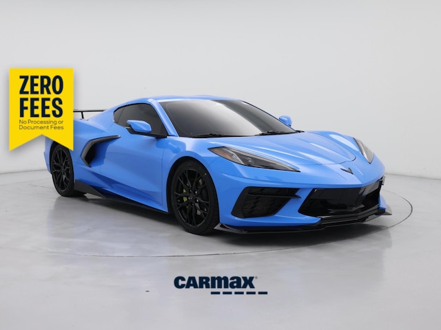 Blue 2024 Chevrolet Corvette Coupe Rear-Wheel Drive Automatic
