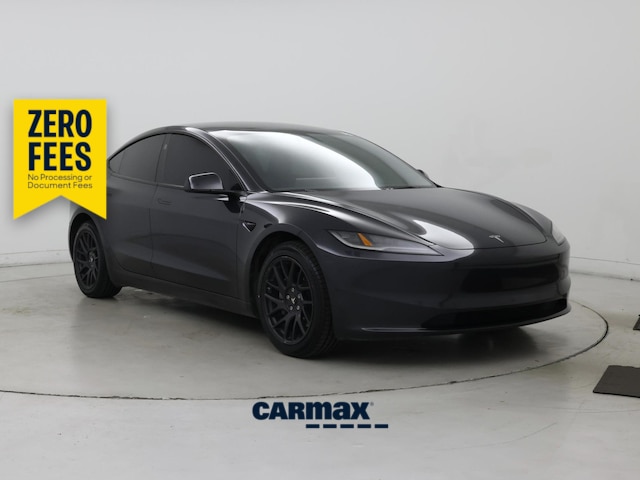 Gray 2024 Tesla Model 3 Sedan All-Wheel Drive Automatic