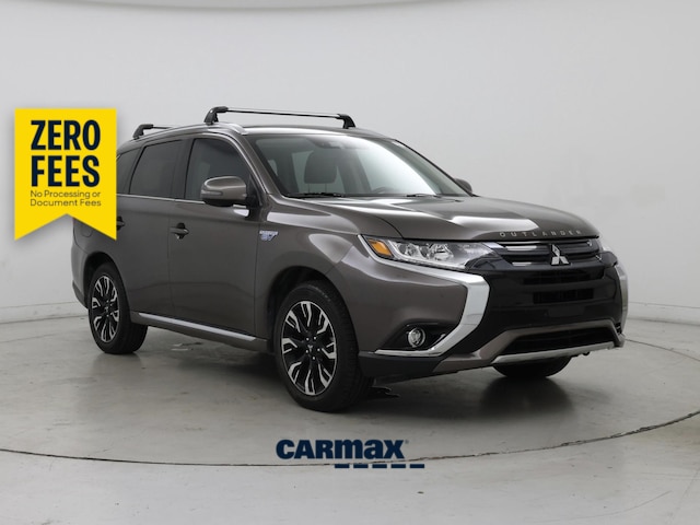 Gray 2018 Mitsubishi Outlander Hybrid Plug-in GT S-AWC SUV / Crossover All-Wheel Drive Automatic