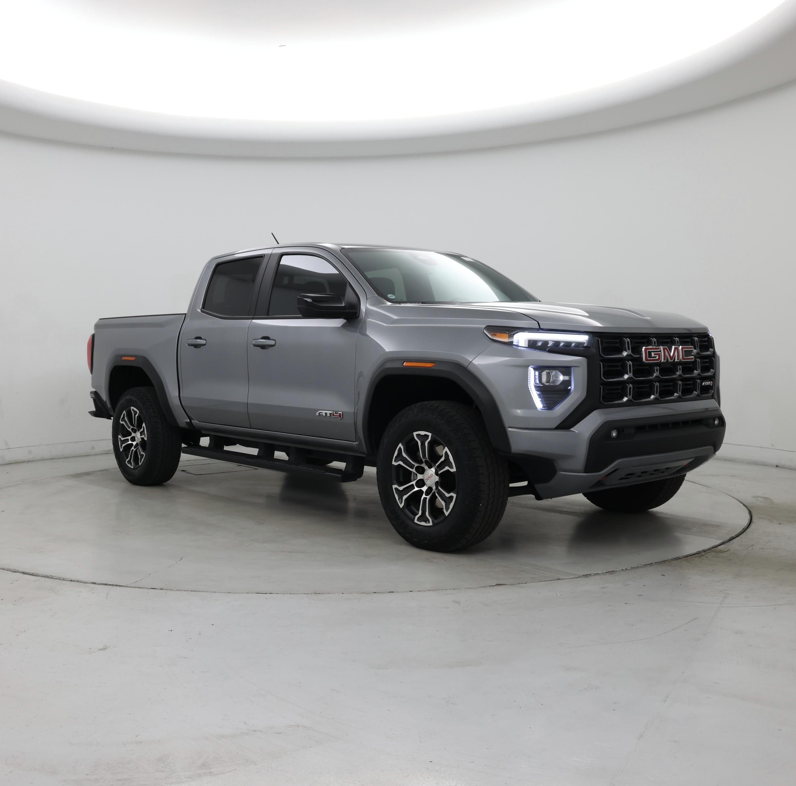 Gray 2023 GMC Canyon Pickup Truck Four-Wheel Drive Automatic