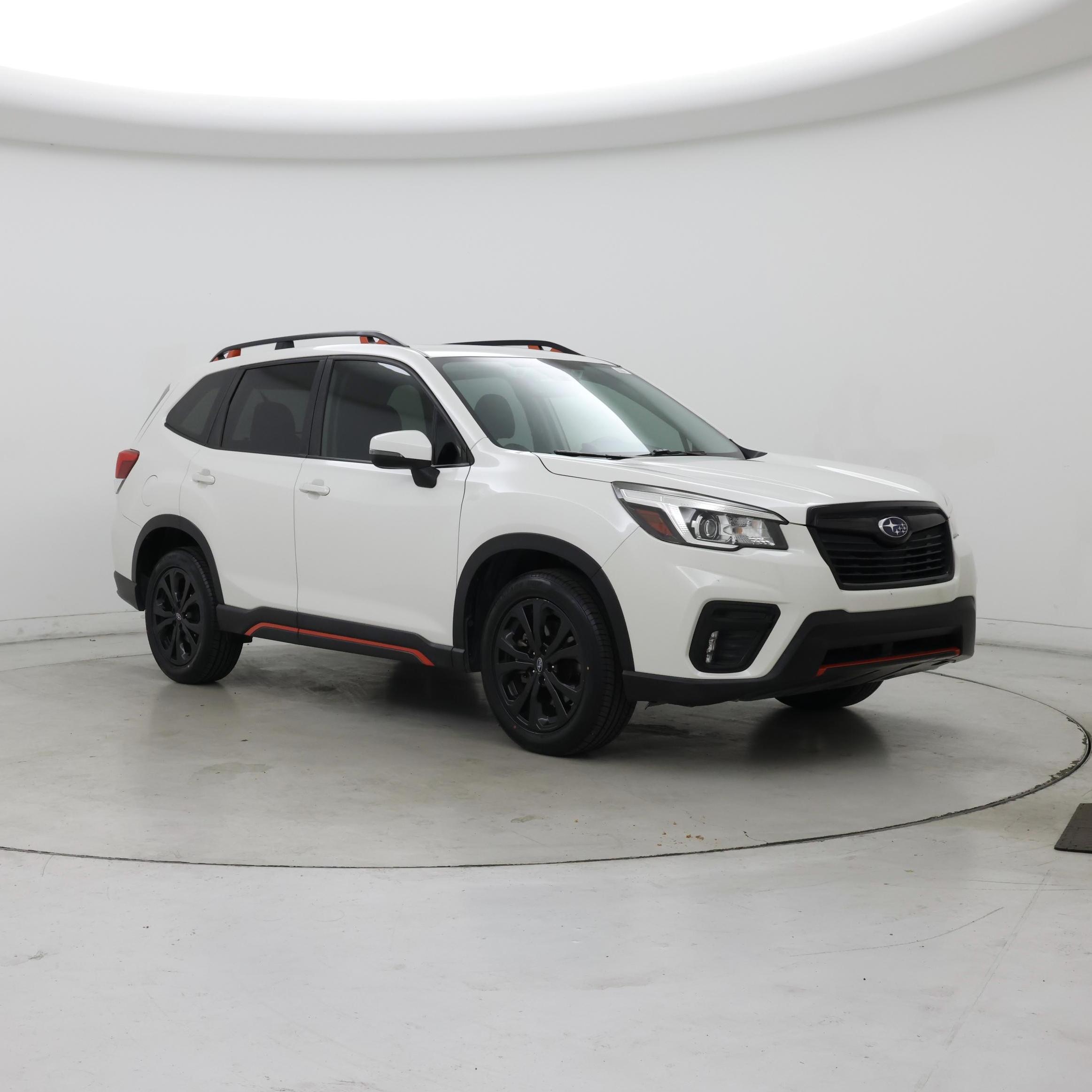 White 2020 Subaru Forester 2.5i Sport AWD SUV / Crossover All-Wheel Drive Automatic