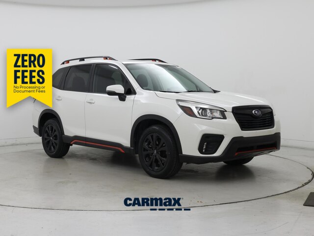 White 2020 Subaru Forester 2.5i Sport AWD SUV / Crossover All-Wheel Drive Automatic