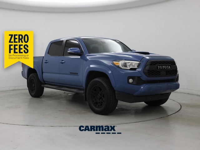 Blue 2019 Toyota Tacoma Pickup Truck Four-Wheel Drive Automatic