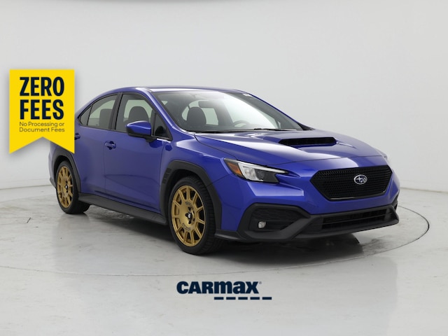 Blue 2024 Subaru WRX Sedan All-Wheel Drive Manual