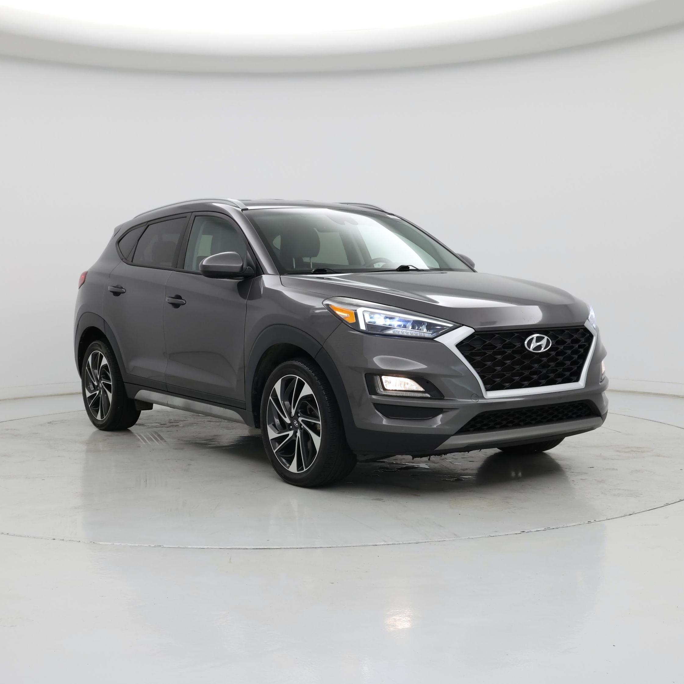 Gray 2020 Hyundai Tucson SUV / Crossover Front-Wheel Drive Automatic