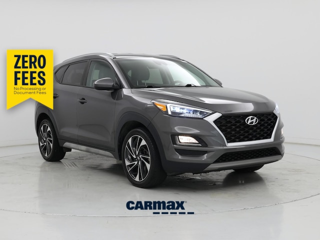 Gray 2020 Hyundai Tucson SUV / Crossover Front-Wheel Drive Automatic