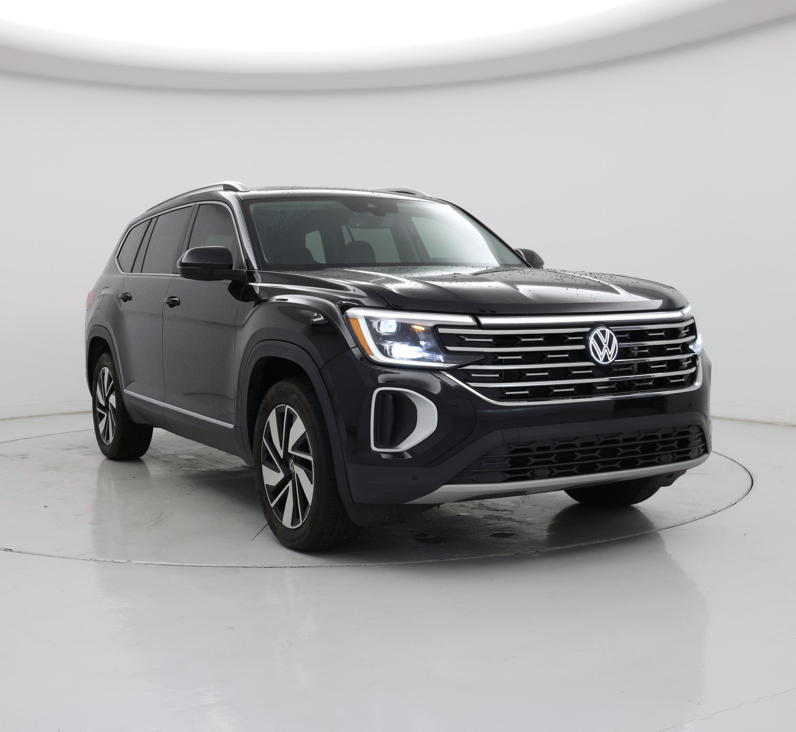 Black 2024 Volkswagen Atlas SUV / Crossover All-Wheel Drive Automatic
