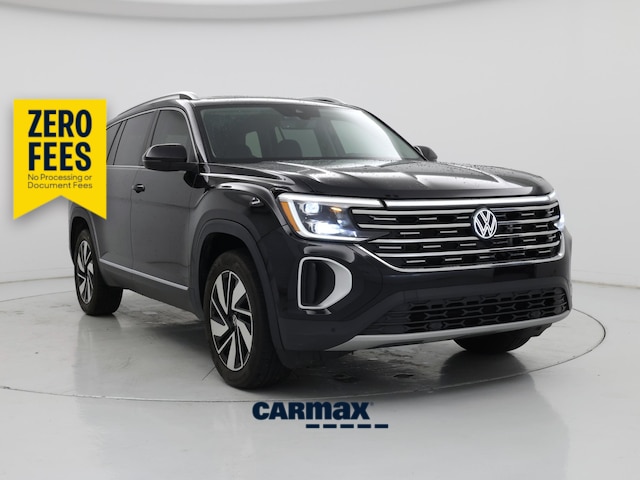 Black 2024 Volkswagen Atlas SUV / Crossover All-Wheel Drive Automatic