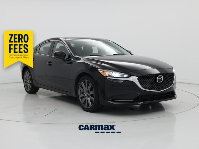 Black 2021 Mazda MAZDA6 Sedan Front-Wheel Drive Automatic